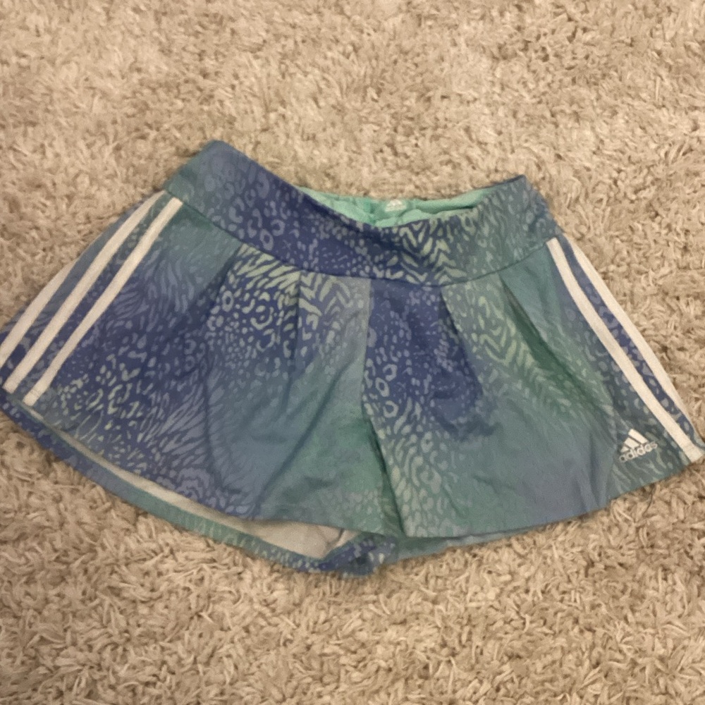 Adidas Mint Green Regular Fit Shorts